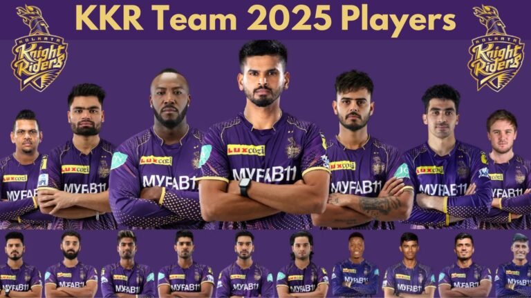 KKR Team 2025 Players